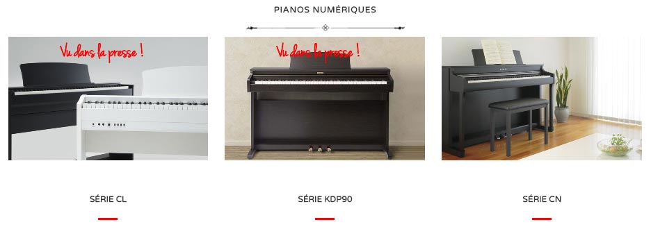 pianos numériques Kawai