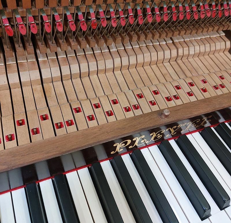 Restauration d'un piano Pleyel centenaire, photo après